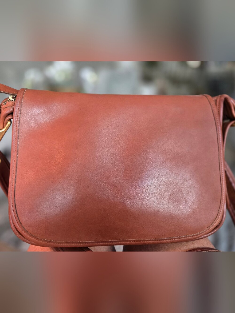 Vintage Coach Patricia Legacy Bag In British Tan (Style #9951) - Picture 7 of 12